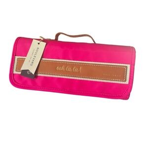 Boulevard Delilah Toiletry Roll- Pink